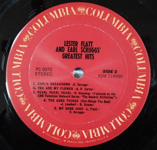 Flatt & Scruggs : Greatest Hits (LP, Comp)