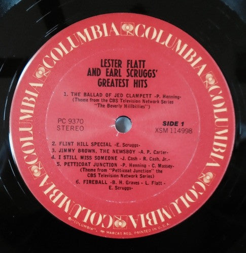 Flatt & Scruggs : Greatest Hits (LP, Comp)