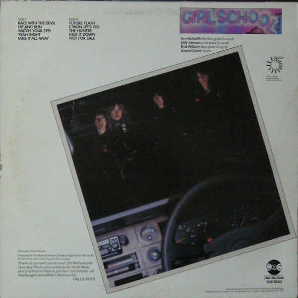 Girlschool : Hit And Run (LP, Album)