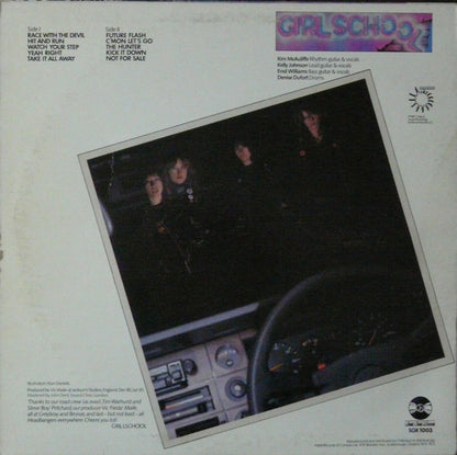 Girlschool : Hit And Run (LP, Album)
