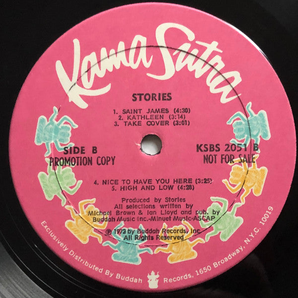 Stories : Stories (LP, Album, Promo)