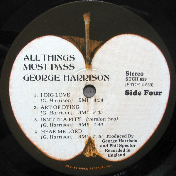 George Harrison : All Things Must Pass (3xLP, Album, Win + Box)