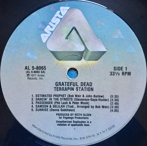 The Grateful Dead : Terrapin Station (LP, Album)