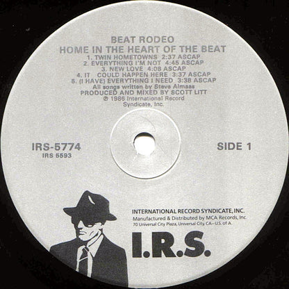 Beat Rodeo : Home In The Heart Of The Beat (LP, Album, Glo)