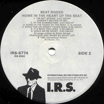 Beat Rodeo : Home In The Heart Of The Beat (LP, Album, Glo)