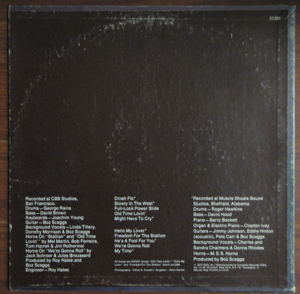 Boz Scaggs : My Time (LP, Album, RE, Ter)