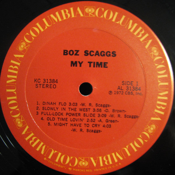 Boz Scaggs : My Time (LP, Album, RE, Ter)