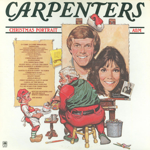 Carpenters : Christmas Portrait (LP, Album, RE, RP, R -)