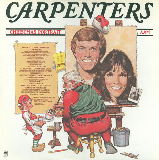 Carpenters : Christmas Portrait (LP, Album, RE, RP, R -)