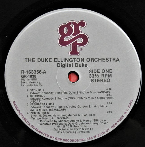 The Duke Ellington Orchestra : Digital Duke (LP, Club)
