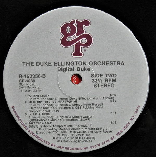 The Duke Ellington Orchestra : Digital Duke (LP, Club)