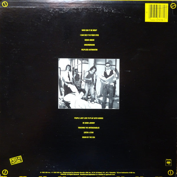 Men At Work : Business As Usual (LP, Album, Pit)
