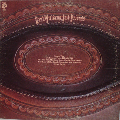 Hank Williams Jr. : Hank Williams, Jr. And Friends (LP, Album, Gat)