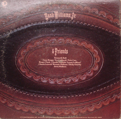 Hank Williams Jr. : Hank Williams, Jr. And Friends (LP, Album, Gat)