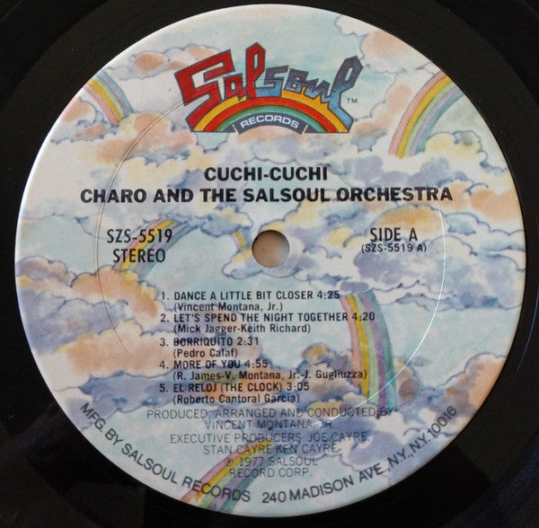 Charo And The Salsoul Orchestra : Cuchi-Cuchi (LP, Album, San)