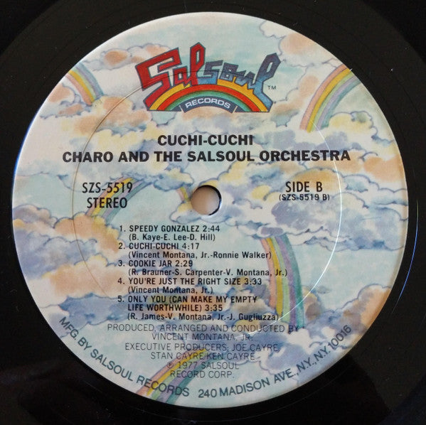 Charo And The Salsoul Orchestra : Cuchi-Cuchi (LP, Album, San)
