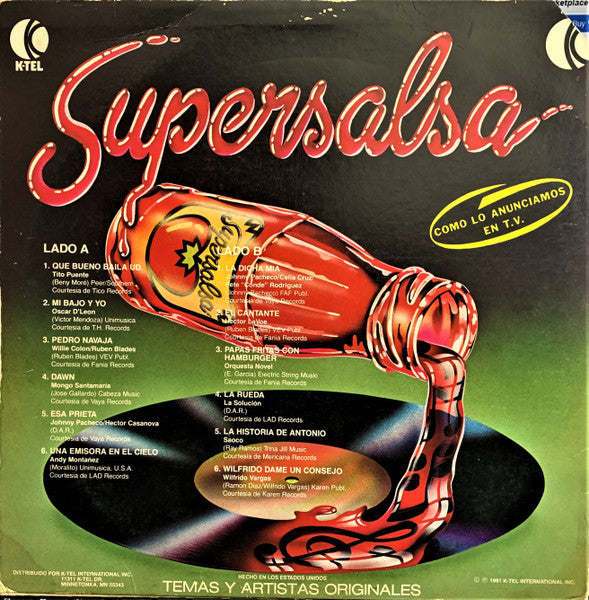 Various : Supersalsa (LP, Album)