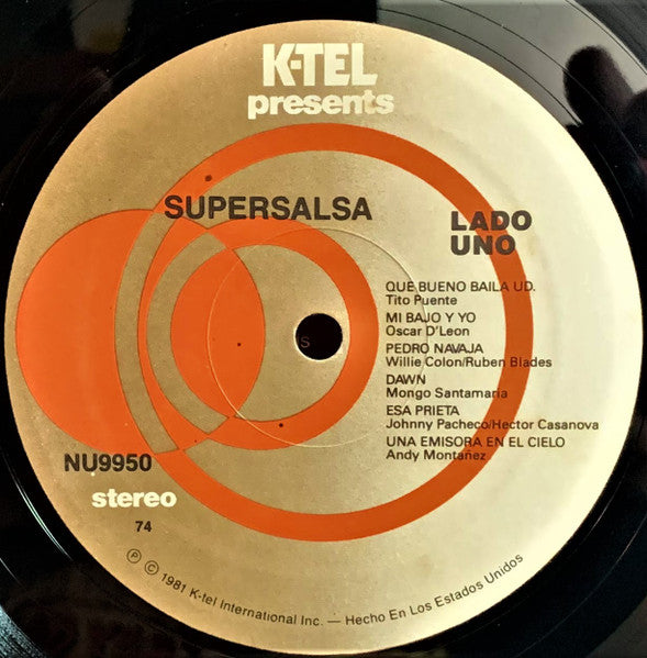 Various : Supersalsa (LP, Album)