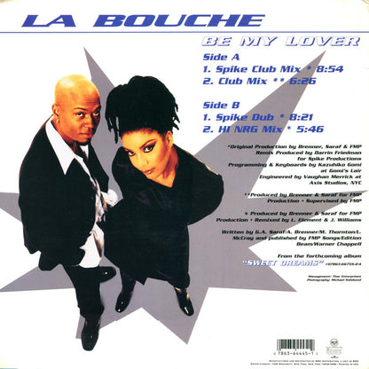 La Bouche : Be My Lover (12", Single)