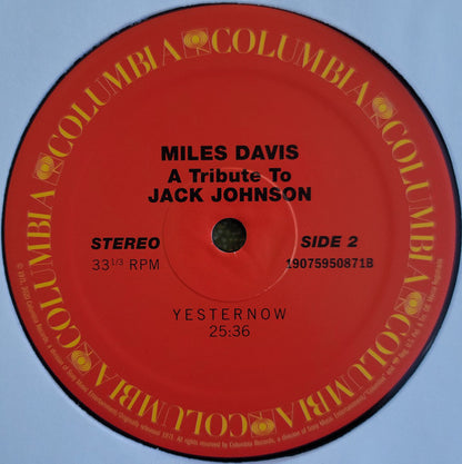 Miles Davis : A Tribute To Jack Johnson (LP, Album, RE, 180)