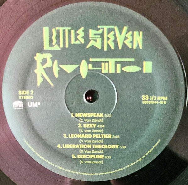 Little Steven : Revolution (LP, Album, RE, RM)