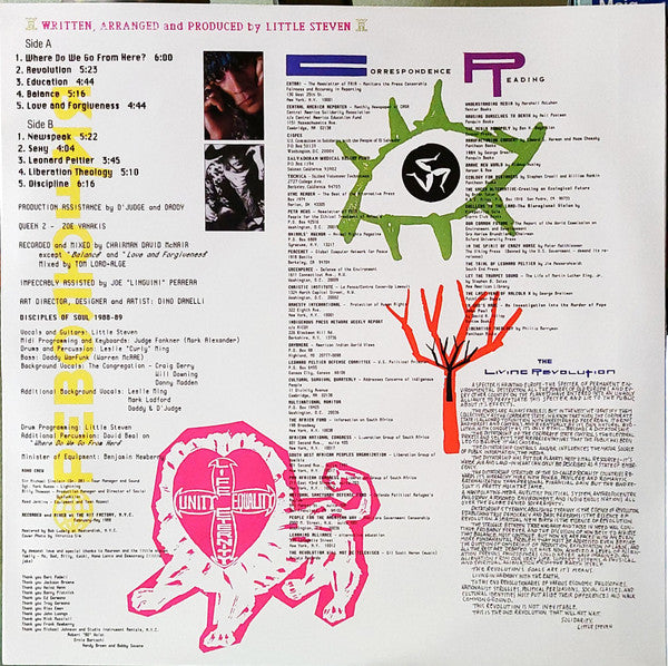 Little Steven : Revolution (LP, Album, RE, RM)