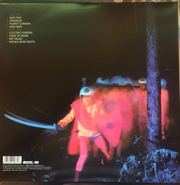Black Sabbath : Paranoid (LP, Album, RE, RM, Gat)