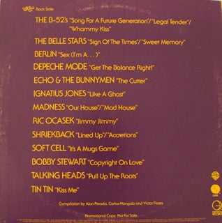 Various : Dance Rhythm 'N' Rock (New Music Seminar Mixer) (LP, Mixed, Promo)