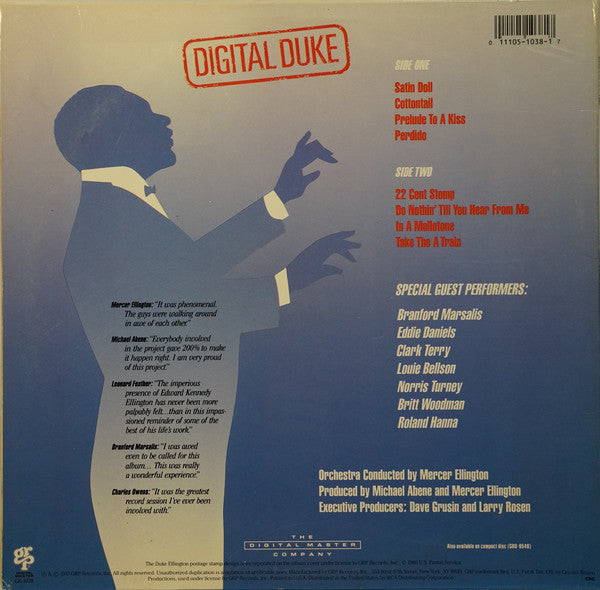The Duke Ellington Orchestra : Digital Duke (LP, Album, Club)