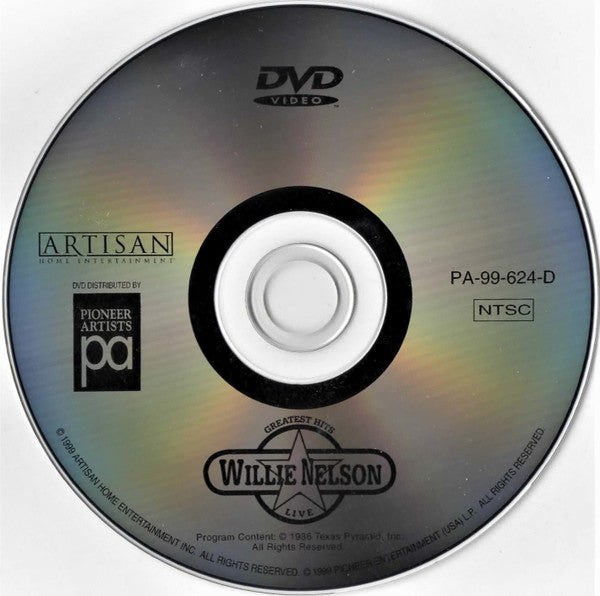 Willie Nelson : Greatest Hits Live (DVD-V, NTSC)
