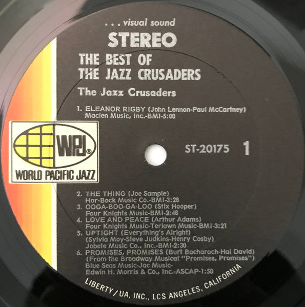 The Jazz Crusaders* : The Best Of The Jazz Crusaders (LP, Comp, All)