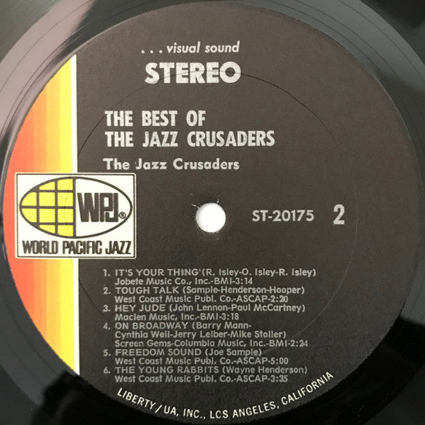 The Jazz Crusaders* : The Best Of The Jazz Crusaders (LP, Comp, All)