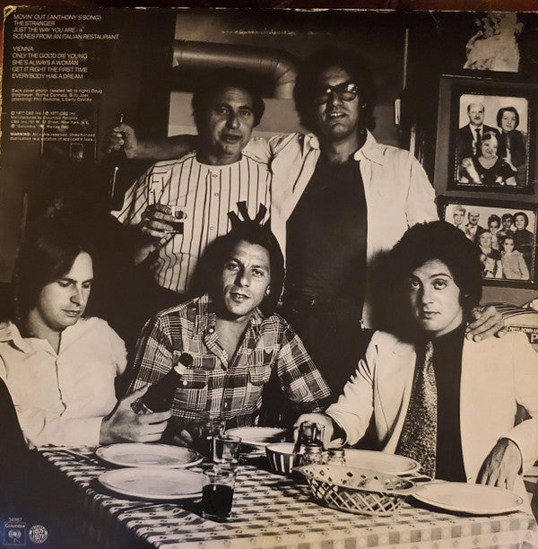 Billy Joel : The Stranger (LP, Album, Kee)