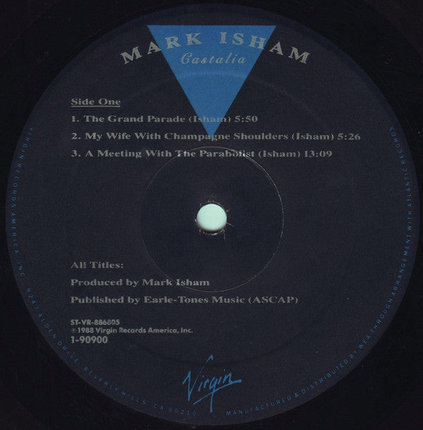 Mark Isham : Castalia (LP, Album)