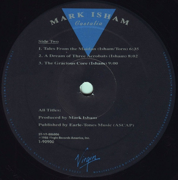 Mark Isham : Castalia (LP, Album)