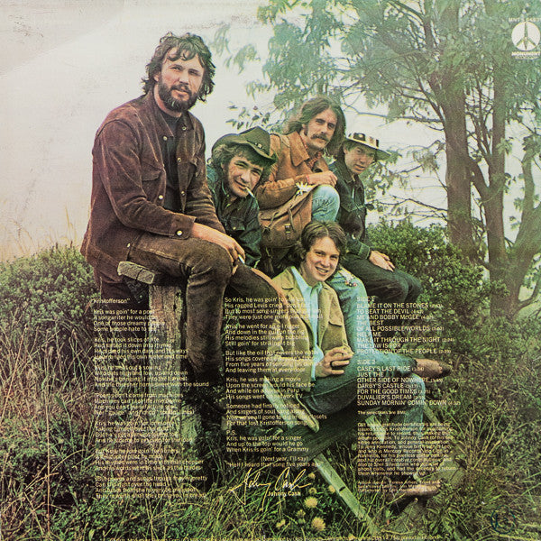 Kris Kristofferson : Me And Bobby McGee (LP, Album, RE)