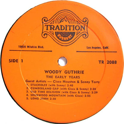 Woody Guthrie : The Early Years (LP, Comp)