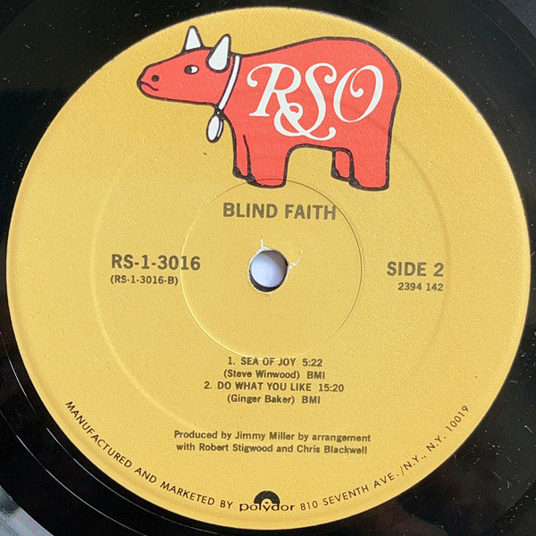 Blind Faith (2) : Blind Faith (LP, Album, RE, PRC)