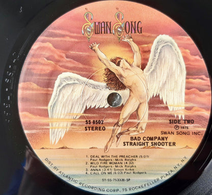 Bad Company (3) : Straight Shooter (LP, Album, RE, SP )