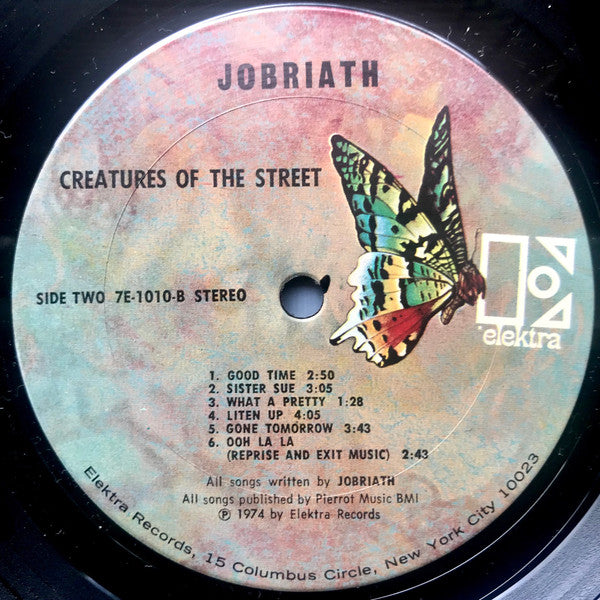 Jobriath : Creatures Of The Street (LP, Album)
