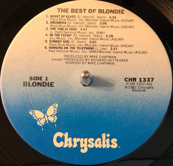 Blondie : The Best Of Blondie (LP, Comp, Pit)
