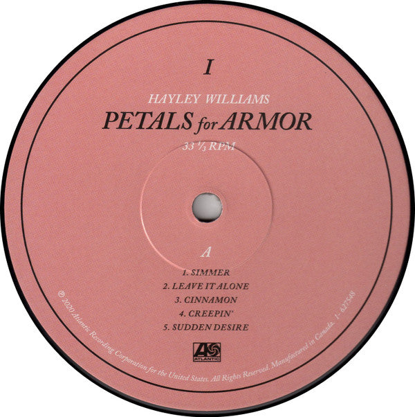 Hayley Williams : Petals For Armor (LP + LP, S/Sided + Album)
