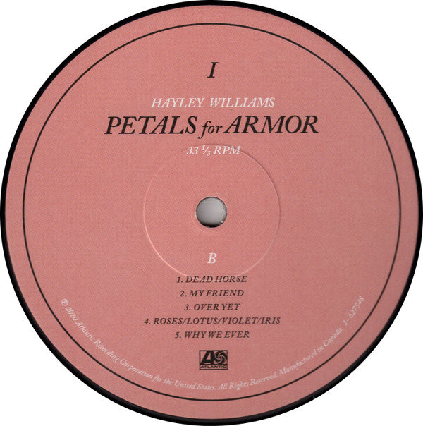 Hayley Williams : Petals For Armor (LP + LP, S/Sided + Album)
