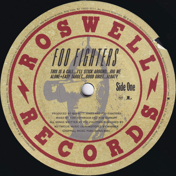 Foo Fighters : Foo Fighters (LP, Album, RE, RP)