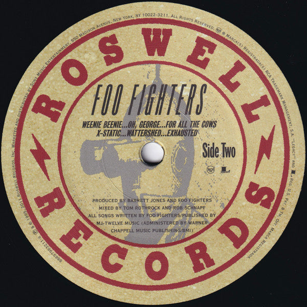 Foo Fighters : Foo Fighters (LP, Album, RE, RP)