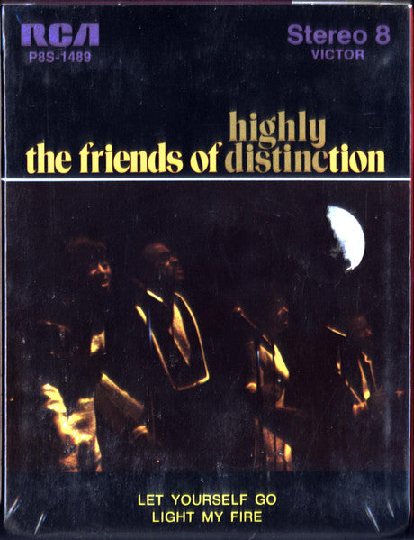 The Friends Of Distinction : Highly Distinct (8-Trk, Album)
