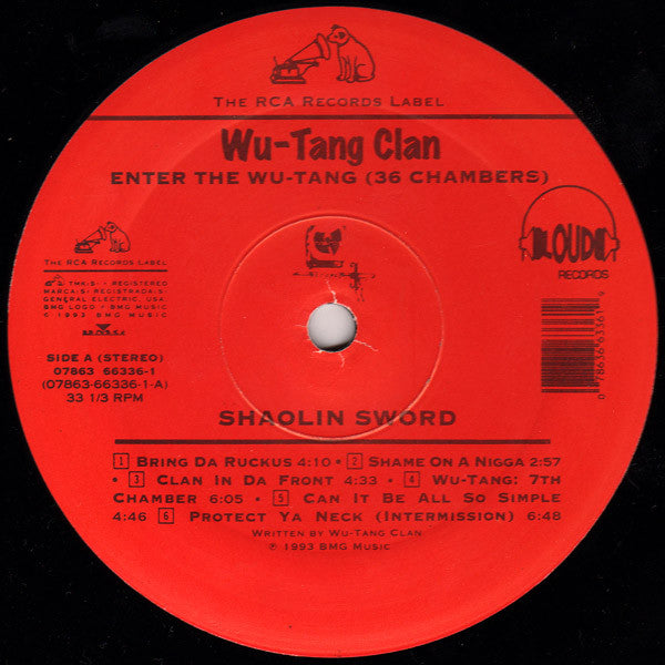 Wu-Tang Clan : Enter The Wu-Tang (36 Chambers) (LP, Album, SRC)