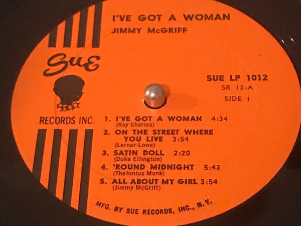 Jimmy McGriff : I Got A Woman (LP, Album, Mono)