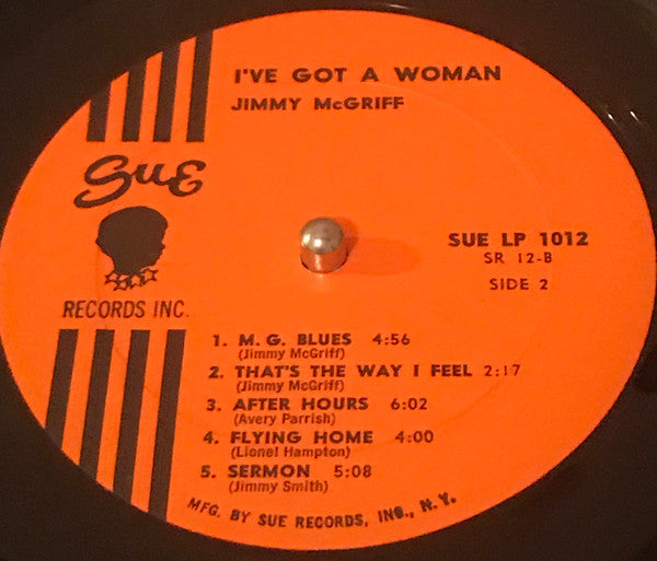 Jimmy McGriff : I Got A Woman (LP, Album, Mono)