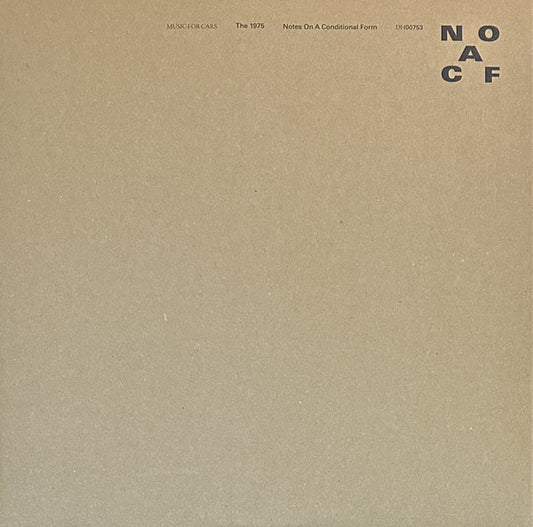 The 1975 : Notes On A Conditional Form (2xLP, Album, Cle)